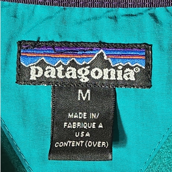Vintage 90s Patagonia 1/4 Snap Fleece Pullover Size Medium - Picture 4 of 6